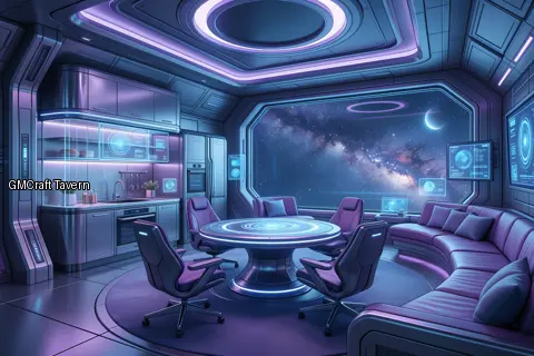 Break rooms 473 spaceship interior preview