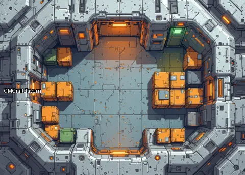 Cargo 522 spaceship interior preview