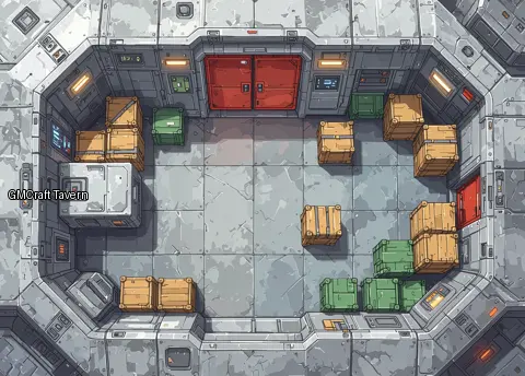 Cargo 528 spaceship interior preview