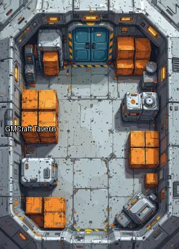 Cargo 544 spaceship interior preview