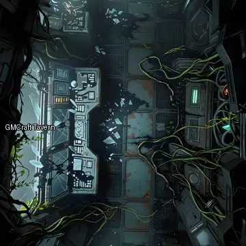 Control rooms 611 spaceship interior preview