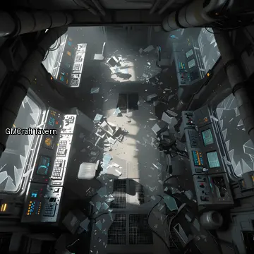 Control rooms 619 spaceship interior preview