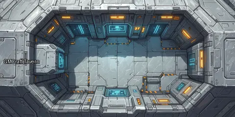 corridors 632 spaceship interior preview