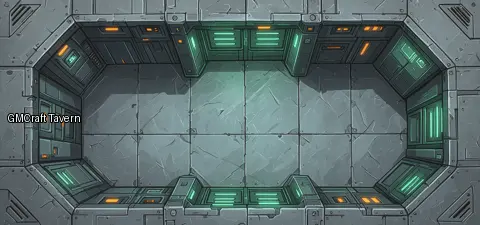 corridors 641 spaceship interior preview
