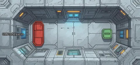 corridors 657 spaceship interior preview