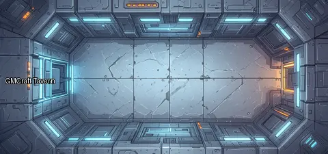 corridors 661 spaceship interior preview