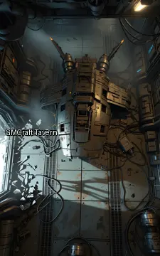 Hangar-Cargo 796 spaceship interior preview