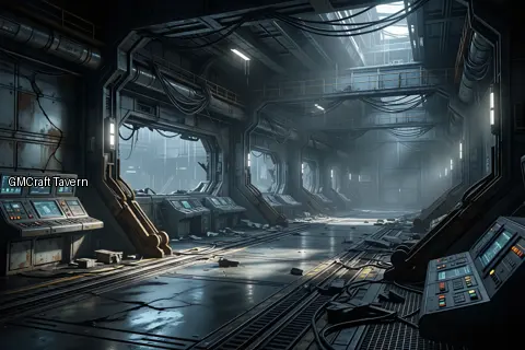 Hangar-Cargo 802 spaceship interior preview