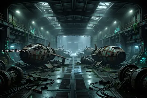 Hangar-Cargo 810 spaceship interior preview