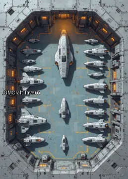 Hangar-Cargo 850 spaceship interior preview