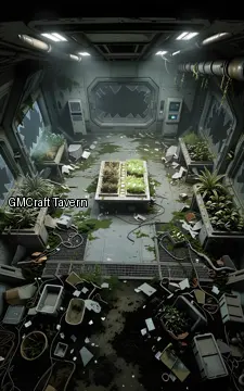 Medic 968 spaceship interior preview