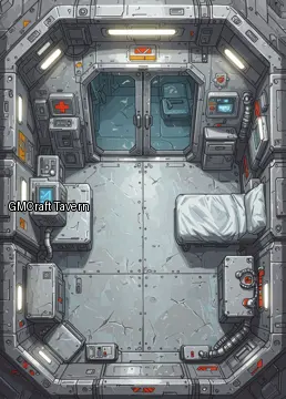 Medic 979 spaceship interior preview