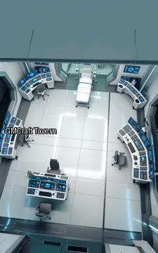 Medic 988 spaceship interior preview