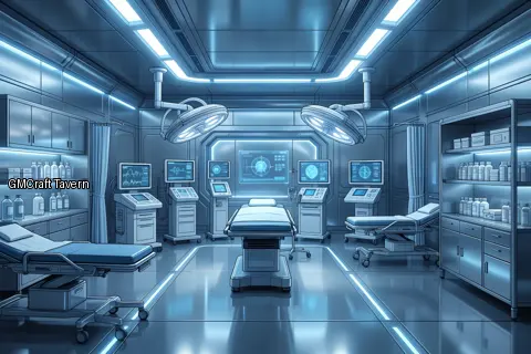 Medic 998 spaceship interior preview