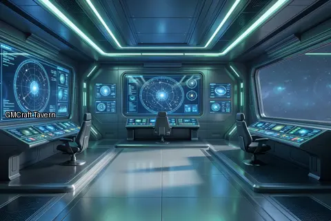 Navigation console 1022 spaceship interior preview