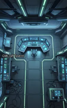 Navigation console 1037 spaceship interior preview
