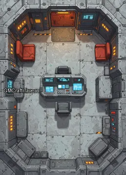 Navigation console 1053 spaceship interior preview