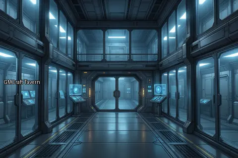 Prison 1714 spaceship interior preview