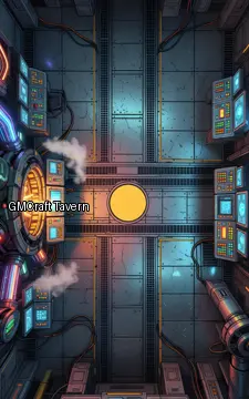 Reactor-Engine 1724 spaceship interior preview