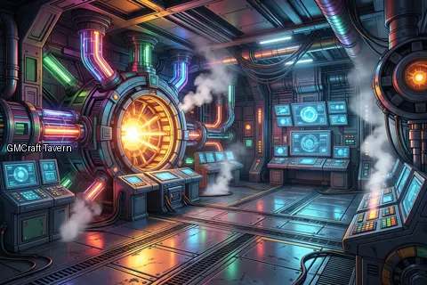 Reactor-Engine 1727 spaceship interior preview