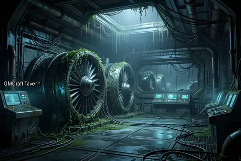 Reactor-Engine 1744 spaceship interior preview