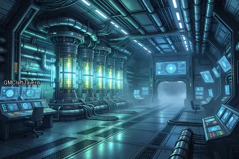 Reactor-Engine 1773 spaceship interior preview