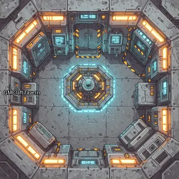 Reactor-Engine 1787 spaceship interior preview