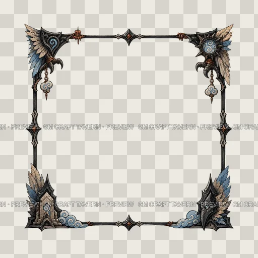 Border 14 top-down token preview