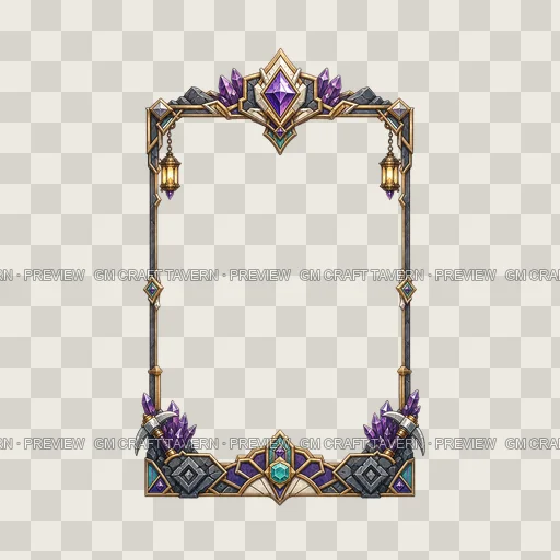 Border 05 top-down token preview