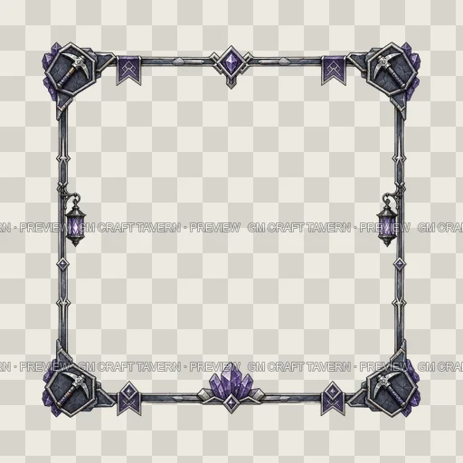 Border 11 top-down token preview