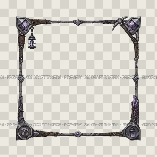 Border 12 top-down token preview