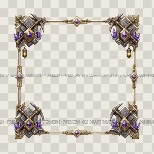 Border 15 top-down token preview