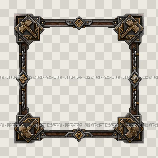 Border 74 top-down token preview