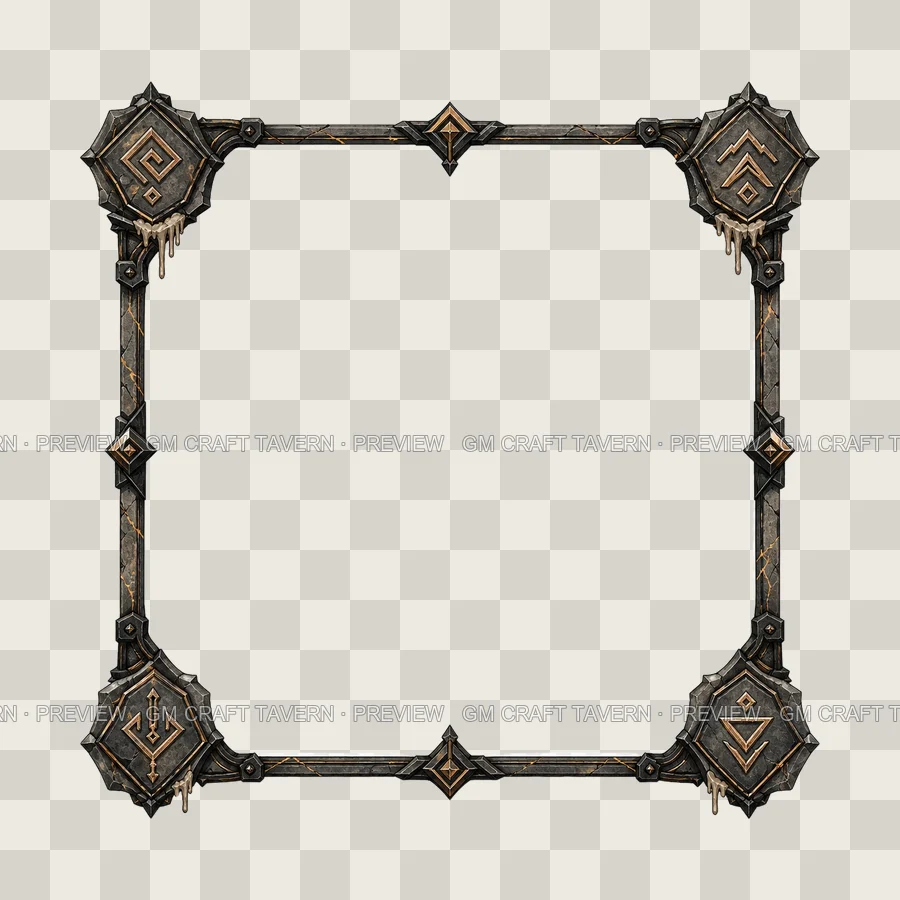 Earth Genasi Borders product preview 4