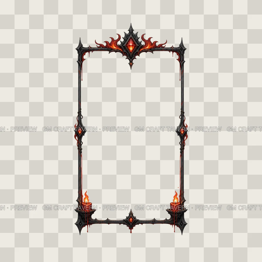Fire Genasi Borders product preview 3