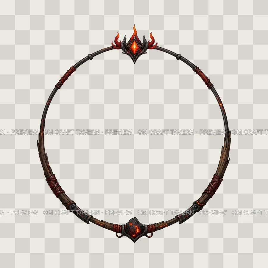 Fire Genasi Borders product preview 8