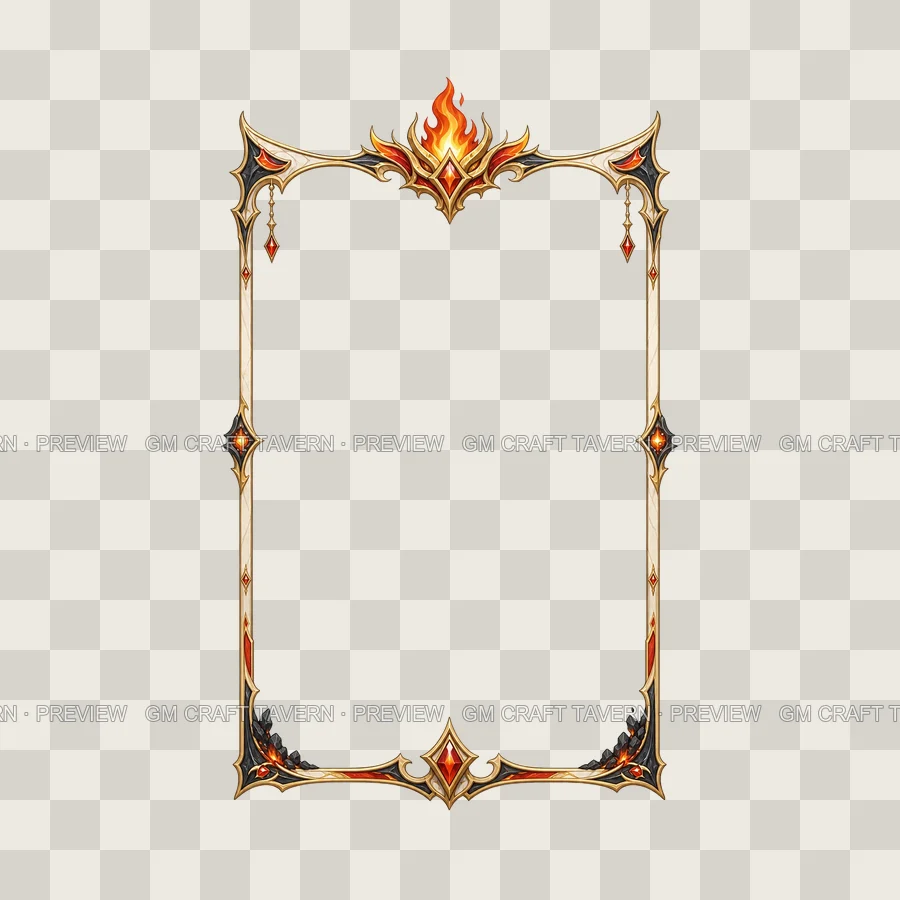 Fire Genasi Borders product preview 9