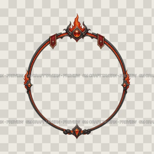 Border 06 top-down token preview