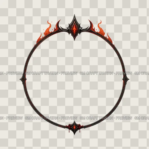 Border 09 top-down token preview