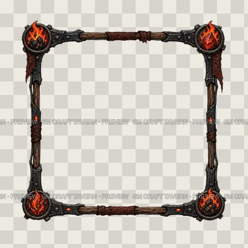Border 12 top-down token preview