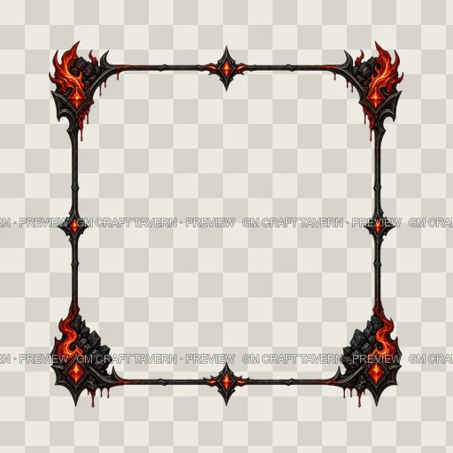 Border 14 top-down token preview