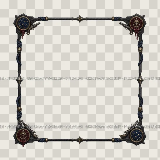 Border 14 top-down token preview