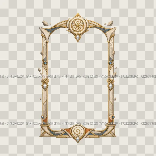 Border 05 top-down token preview