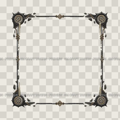 Border 14 top-down token preview