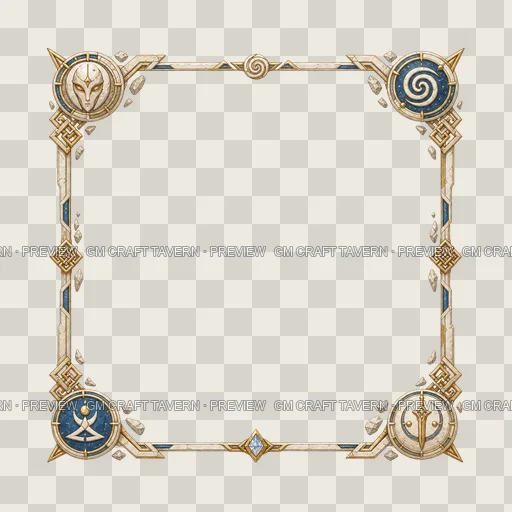 Border 15 top-down token preview