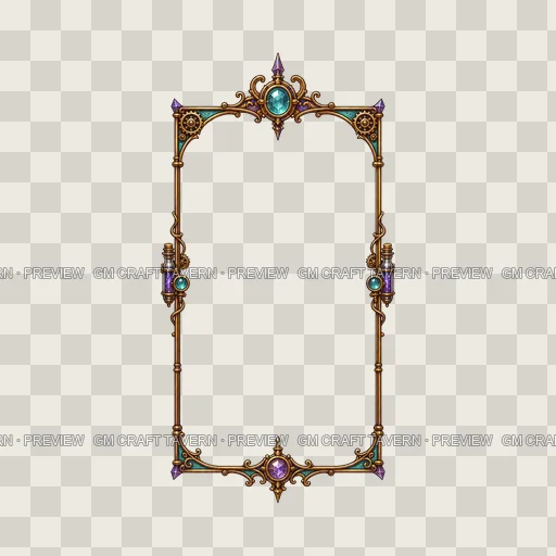 Border 13 top-down token preview