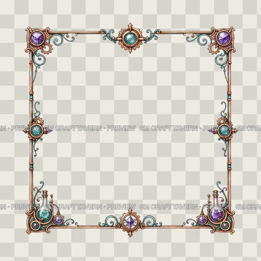 Border 64 top-down token preview