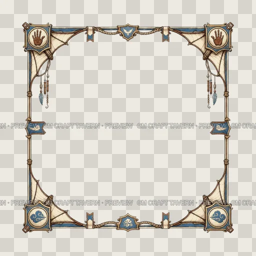 Border 11 top-down token preview