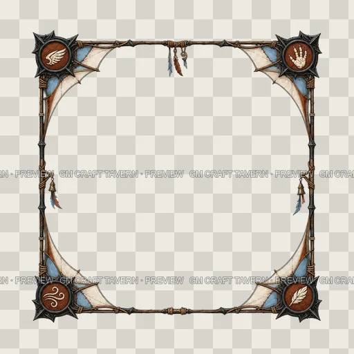 Border 14 top-down token preview
