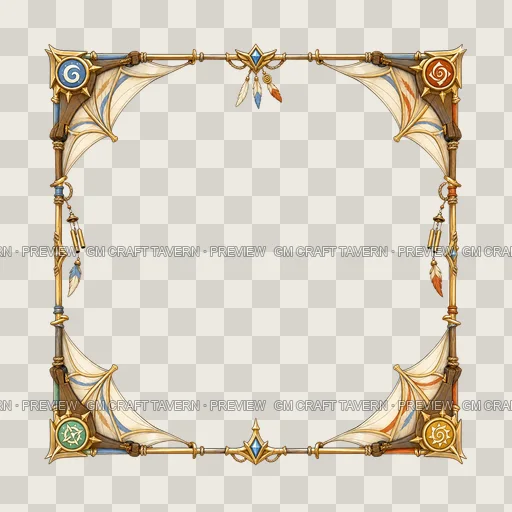 Border 15 top-down token preview